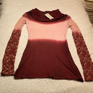 T Party Fashion ombré top